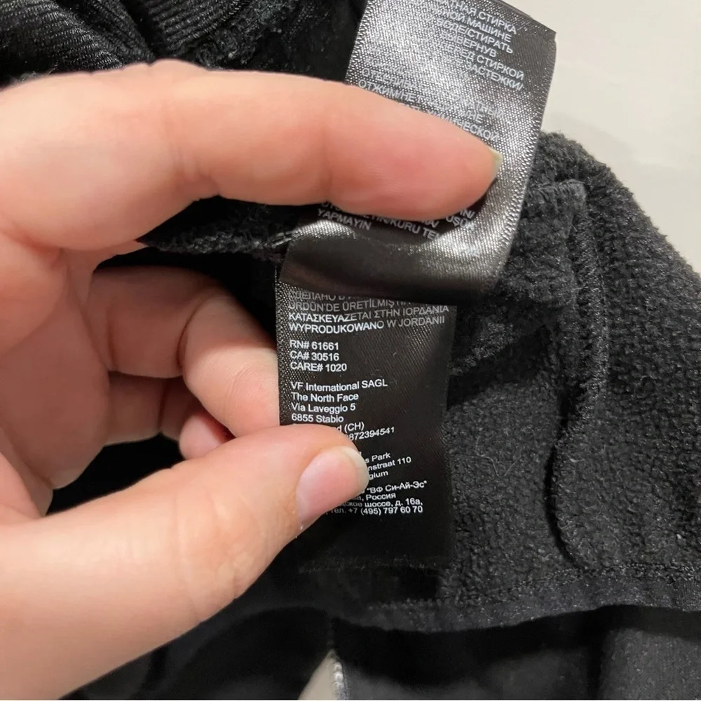 The North Face Men’s Canyonlands Full-Zip Sweatshirt Black Size Small